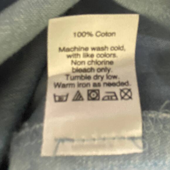 J. CREW FACTORY Top Women's Size 8 Sleeveless Denim Chambray Shirt Tie Waist - Picture 5 of 11